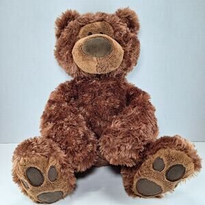 Gund 18” Philbin Medium Chocolate Brown Plush Stuffed Animal Teddy Bear 320047